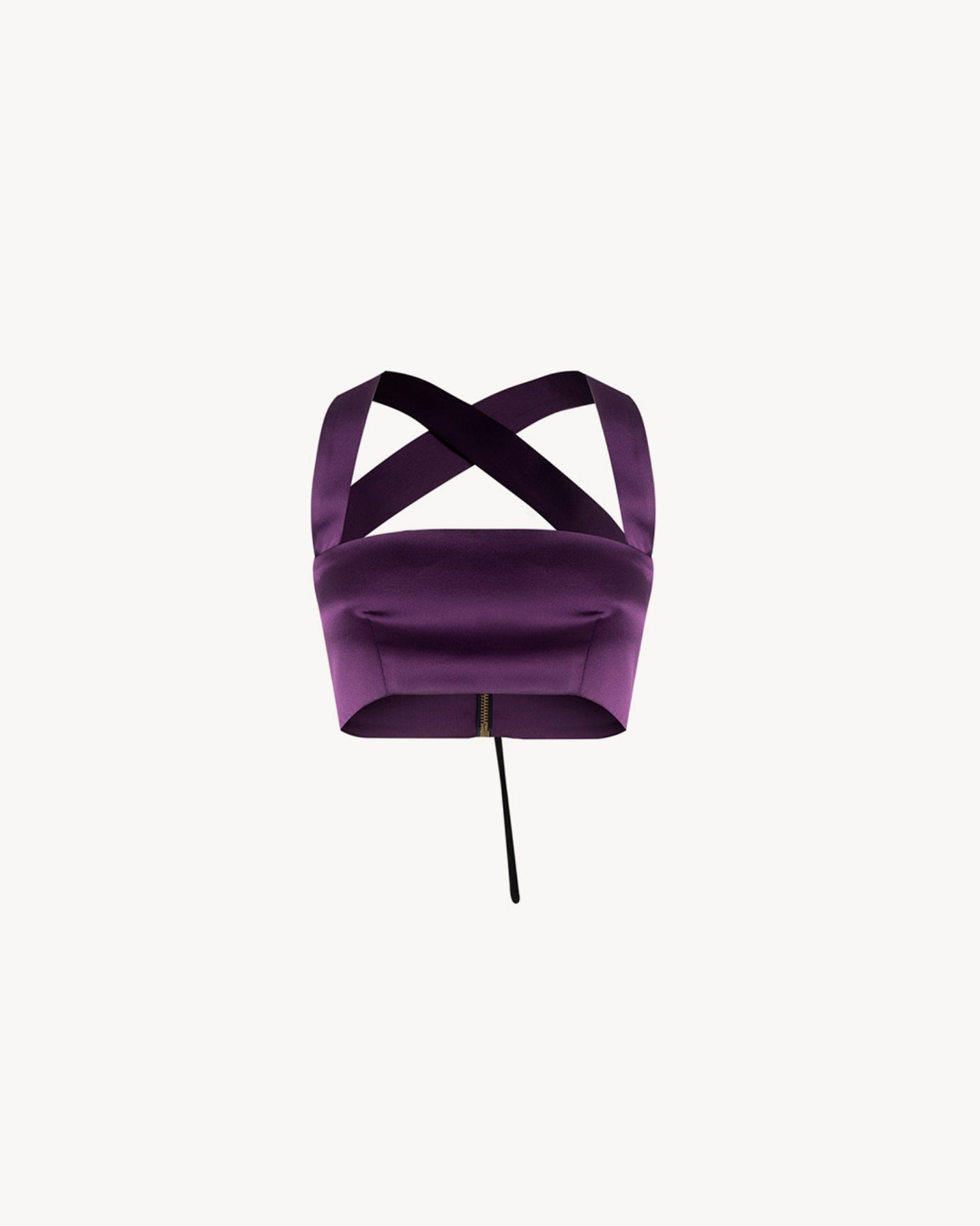 The Niki Top Double Aubergine