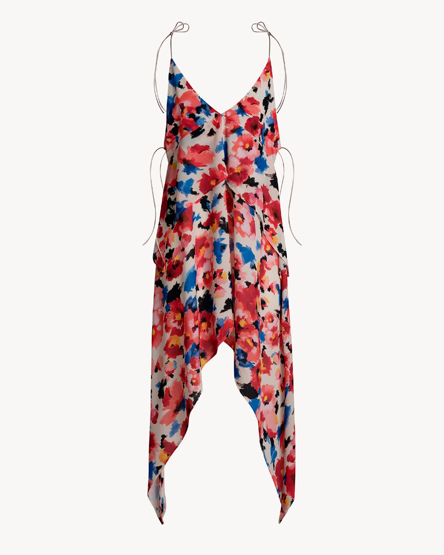 The Paloma Dress Crepe Flowers