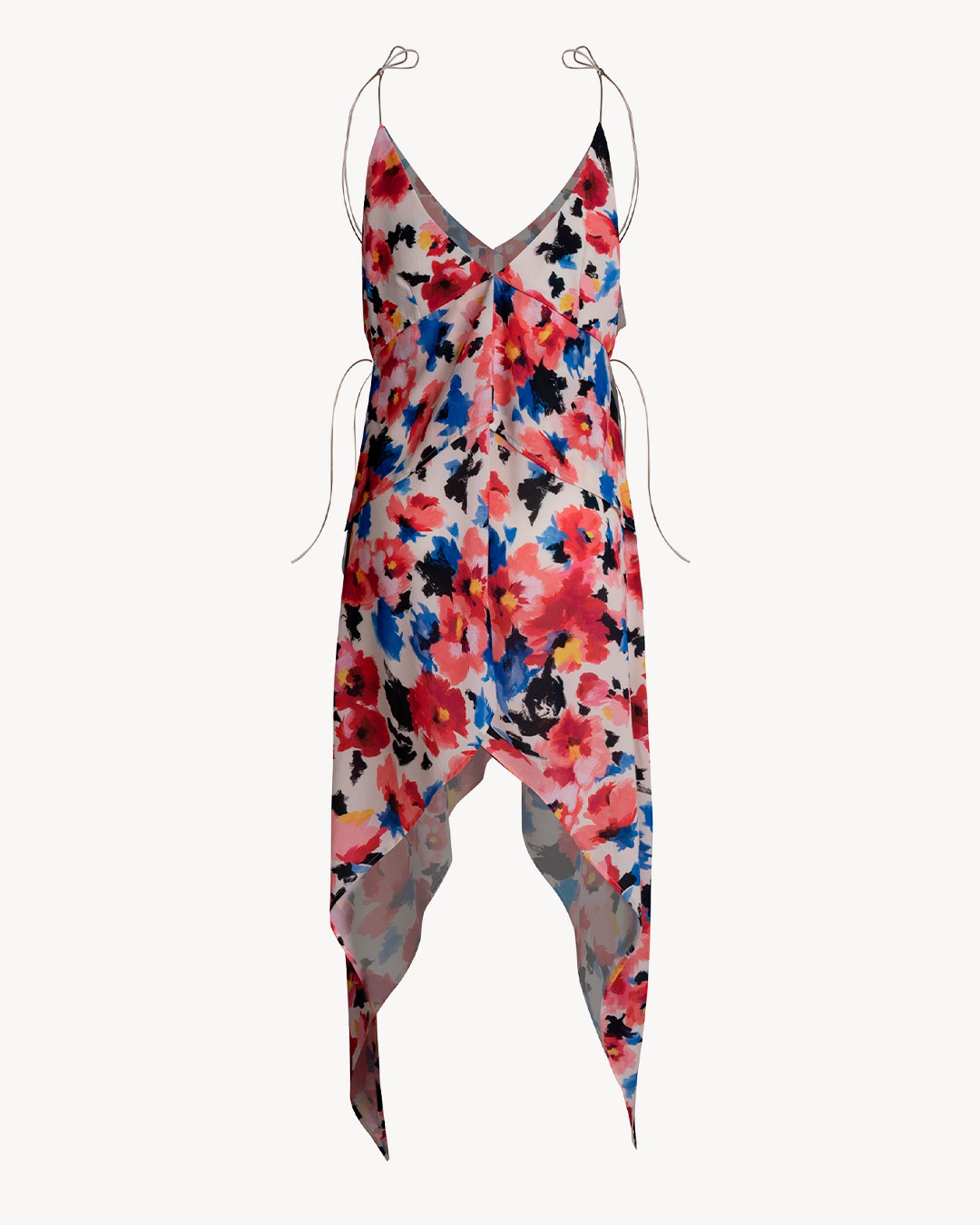The Paloma Dress Crepe Flowers