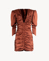 The Paolina Dress Bronze
