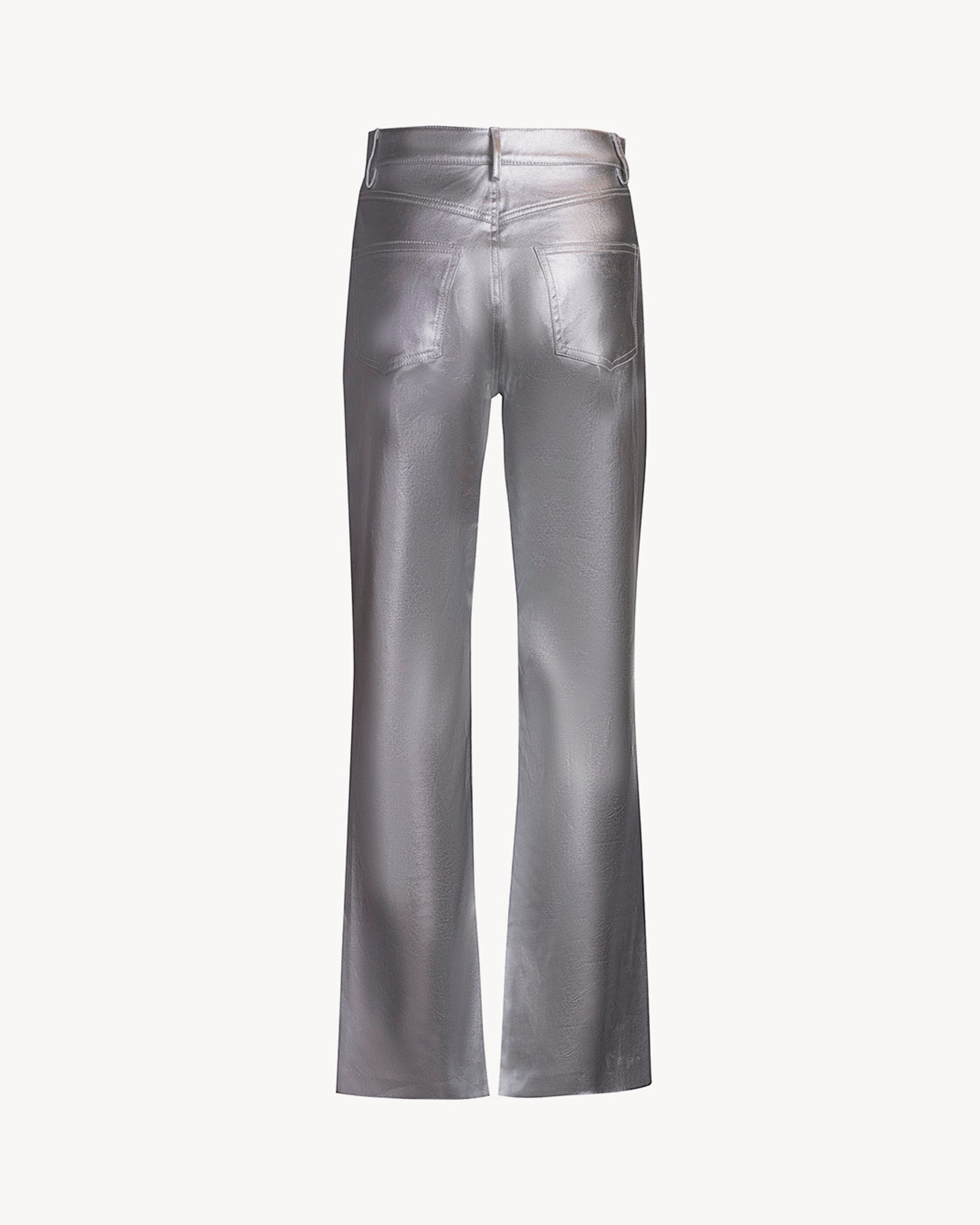 The Riviera Pants Silver Denim