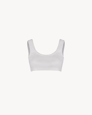 The Tank Crop Cotton White