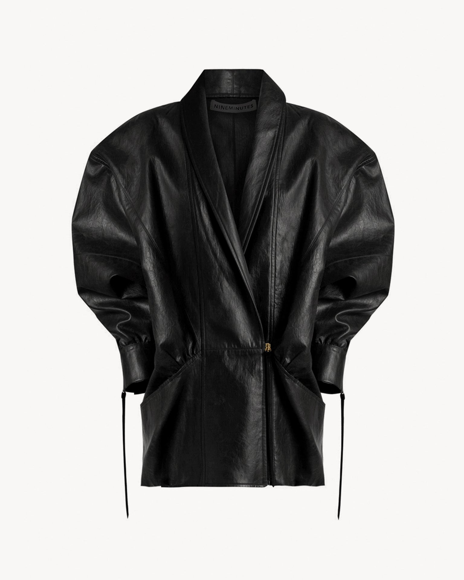 The Virgo Leather Black