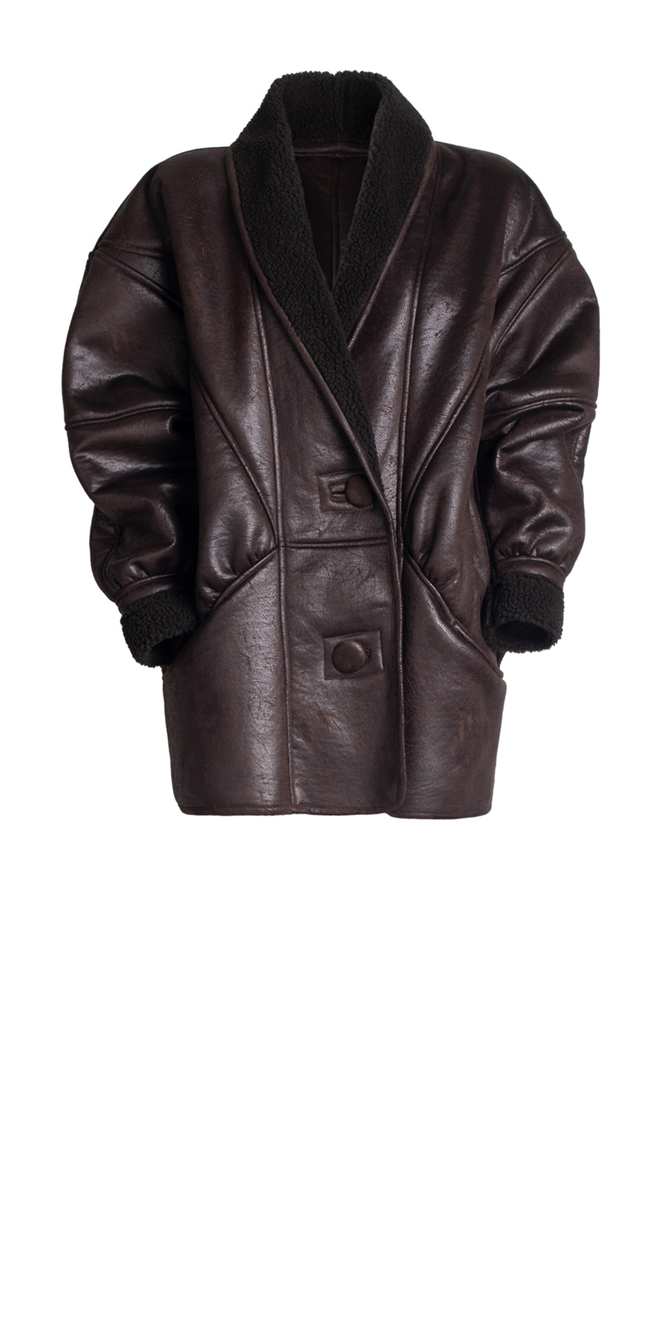 THE CLASSIC SHEARLING BROWN