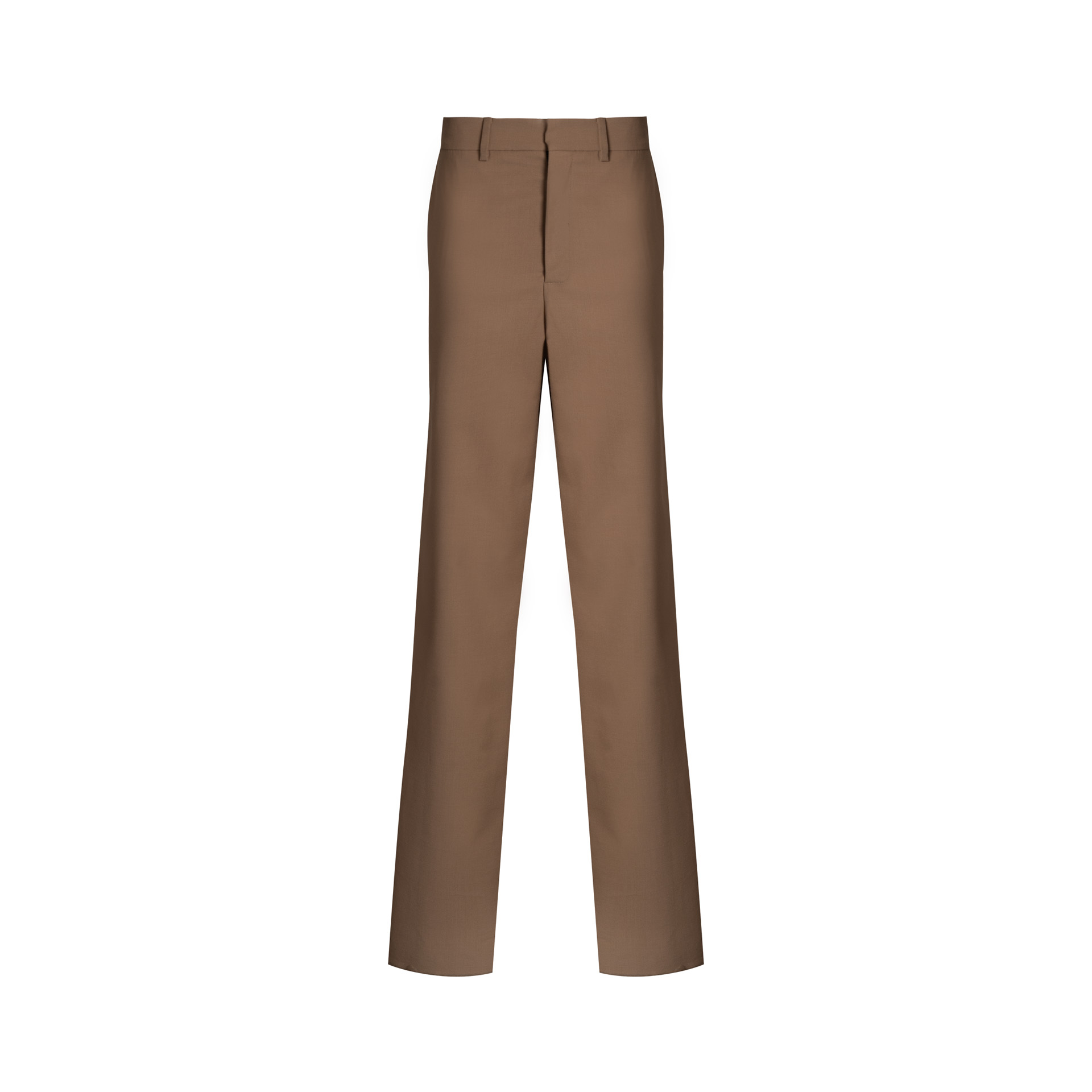 Nineminutes REVERSIBLE – THE WOMAN SUBMARINE PANTS WOOL SAND