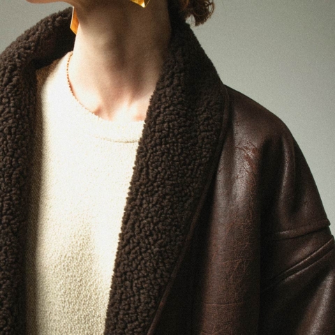 THE CLASSIC SHEARLING BROWN