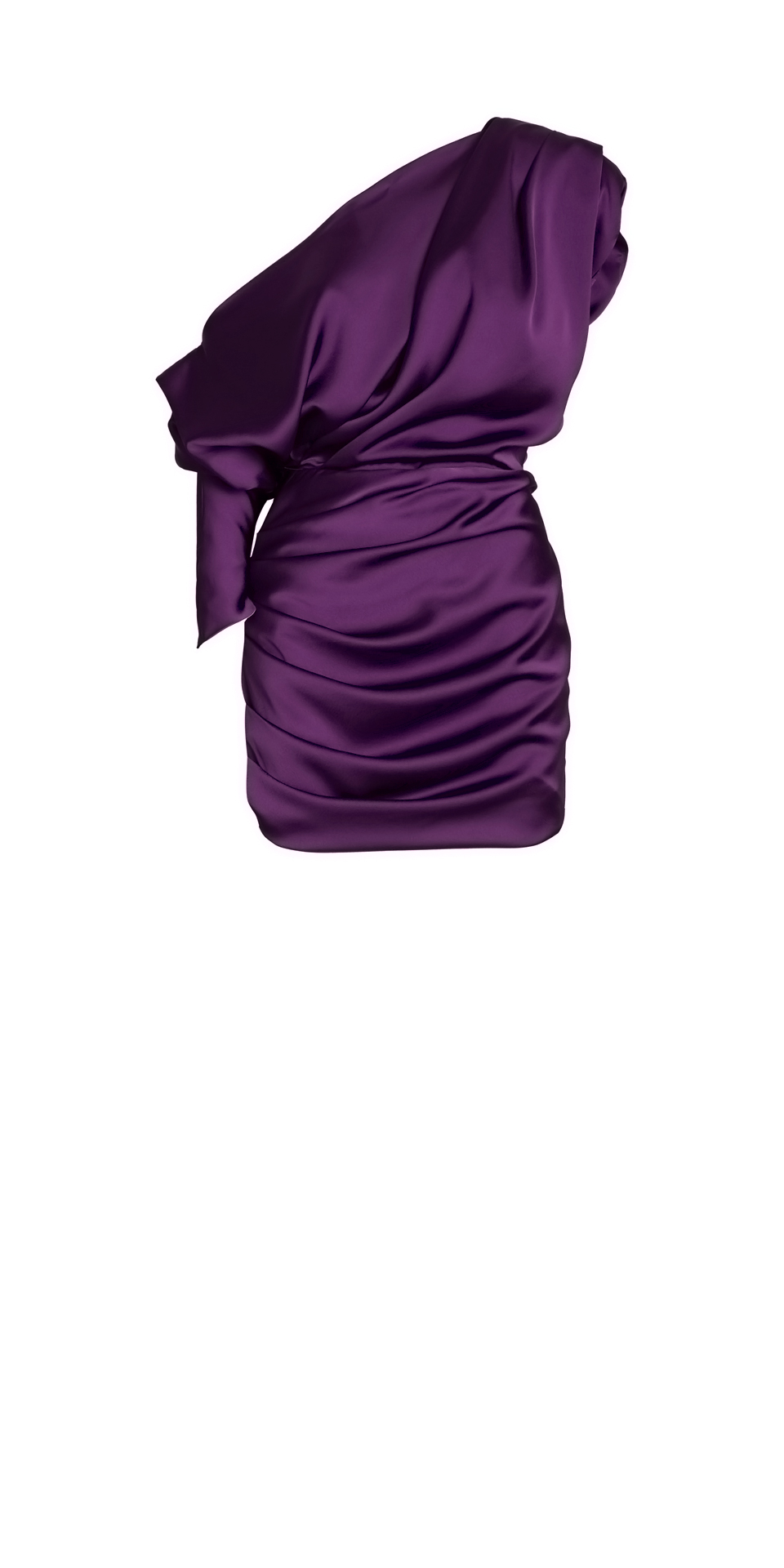 COLOR  BY YOU – THE ZODIAC DRESS AUBERGINE