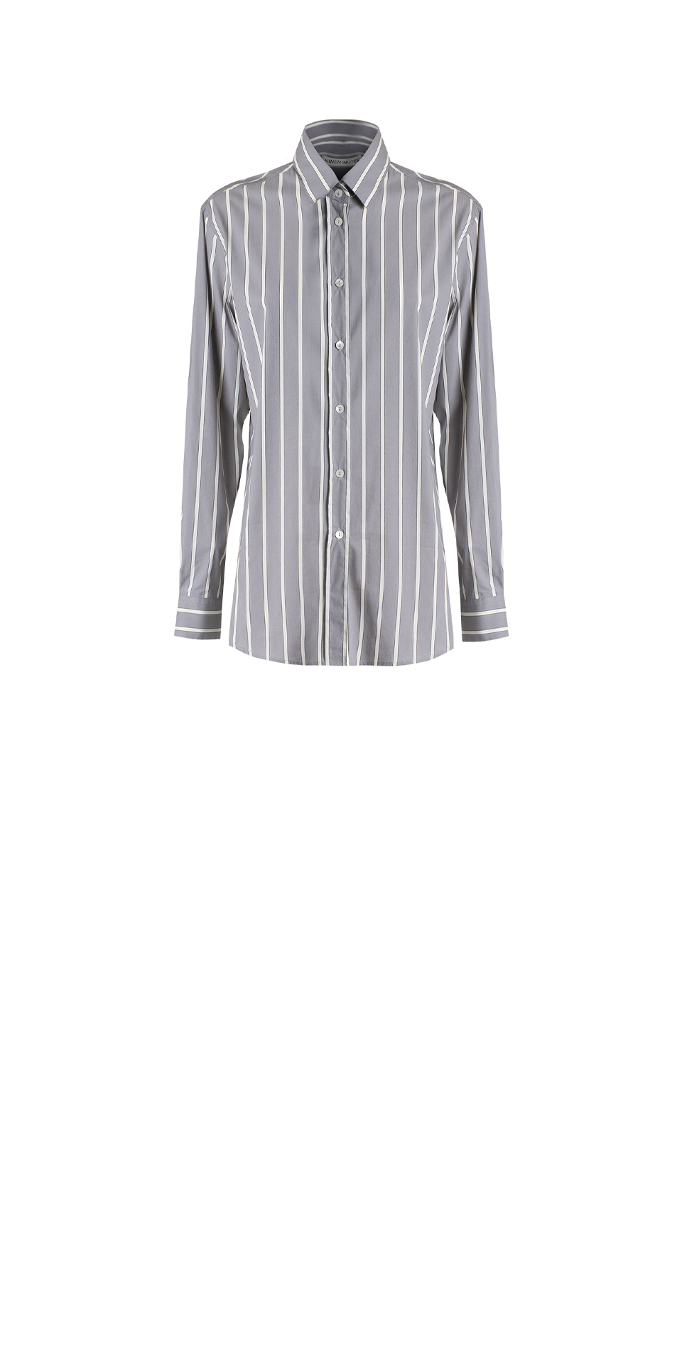 AW24/25 – THE WOMAN PIERRE LARGE STRIPE GREY