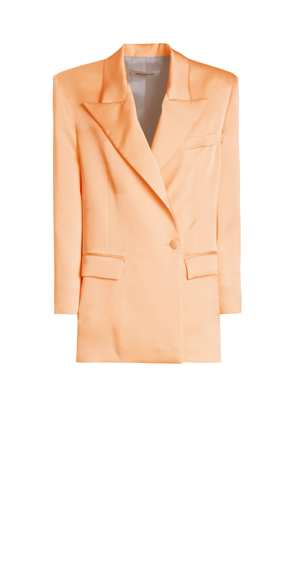 T&S – THE CLASSIC BLAZER SATIN APRICOAT